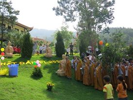 Đại Lễ Phật Đản tại TVTL An Tâm - Vĩnh Phúc
