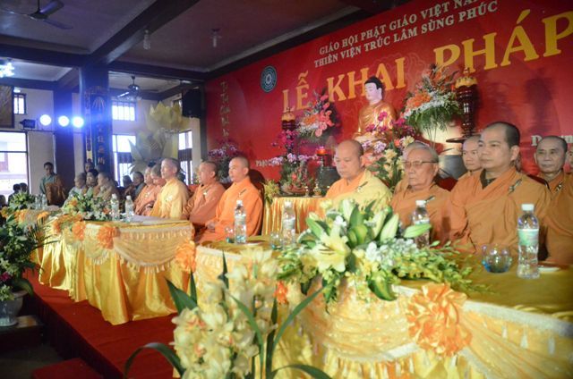 Lễ khai pháp năm Ất Mùi 2015 tại Thiền viện Sùng Phúc