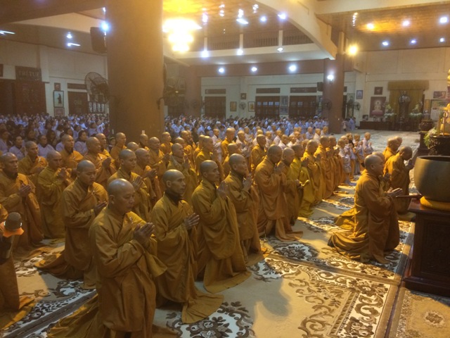 Lễ cúng tiên thường Sơ Tổ Trúc Lâm - Phật hoàng Trần Nhân Tông tại TVTL Yên Tử