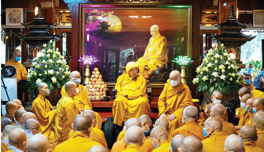 Lời Huấn Từ của Hòa Thượng Tôn Sư tại Lễ Truyền Thống Thiền Phái Trúc Lâm VN