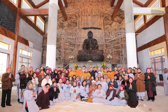 Lễ dát vàng  Tôn tượng Đức Phật Bổn Sư Thích Ca Mâu Ni và Chư vị Tổ sư tại Thiền viện Trúc Lâm Đại Giác - Sapa