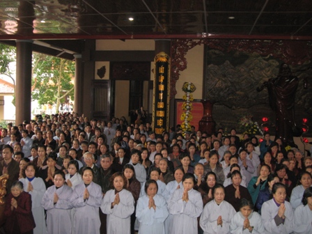 Giỗ Đệ tam tổ Trúc Lâm - Tổ sư Huyền Quang tại TVTL Yên Tử năm Tân Mão 2011