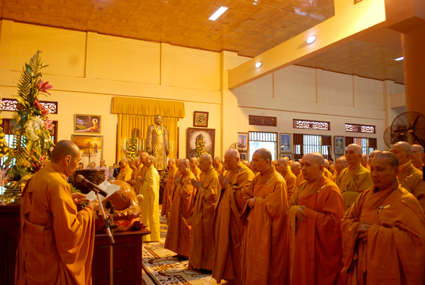 Lễ thọ Bồ Tát giới tại Thiền viện TL Yên Tử