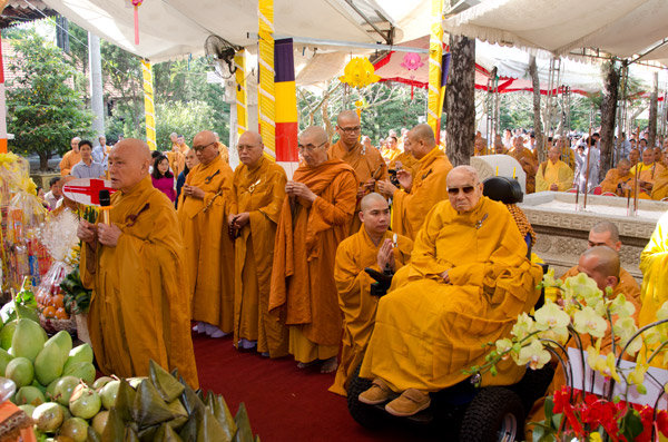 LỄ TƯỞNG NIỆM LẦN THỨ 709 - Đức Vua Phật Hoàng Trần Nhân Tông nhập Niết Bàn tại Tổ đình TV Thường Chiếu và TVTL Yên Tử