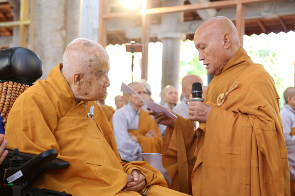 Lễ An Vị Tôn Tượng Phật Bổn Sư Thích Ca Mâu Ni tại trường Phật học Trúc Lâm
