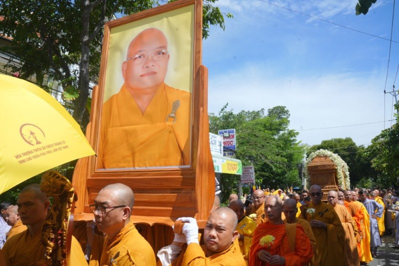 Lễ truy niệm và phụng tống kim quan Trưởng lão Hòa thượng Thượng Phước Hạ Tú trà tỳ